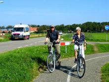 Samen fietsen op Ameland